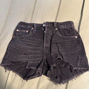 Levis 501 denim shorts